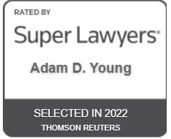 Rated By Super Lawyers | Adam D. Young | Selected In 2022 Thomson Reuters